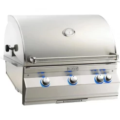 FireMagic Fire Magic A660I 30" Built-In Natural Gas Grill With Rotisserie And Analog Thermometer