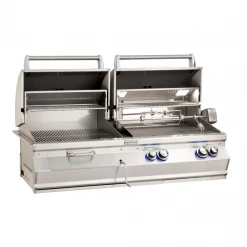 FireMagic Fire Magic Aurora A830I 46" Built-In Natural Gas & Charcoal Combo Grill With Rotisserie And Analog Thermometer