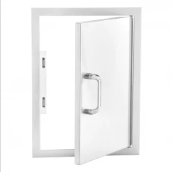 Pacific Coast Manufacturing (PCM) PCM 18" Stainless Steel Reversible Single Vertical Access Door Access Doors 8 Pacific Coast Manufacturing (PCM) PCM 18