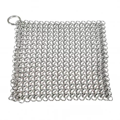 Cleaning Camp Chef 7" Stainless Steel Chain Mail Scrubber