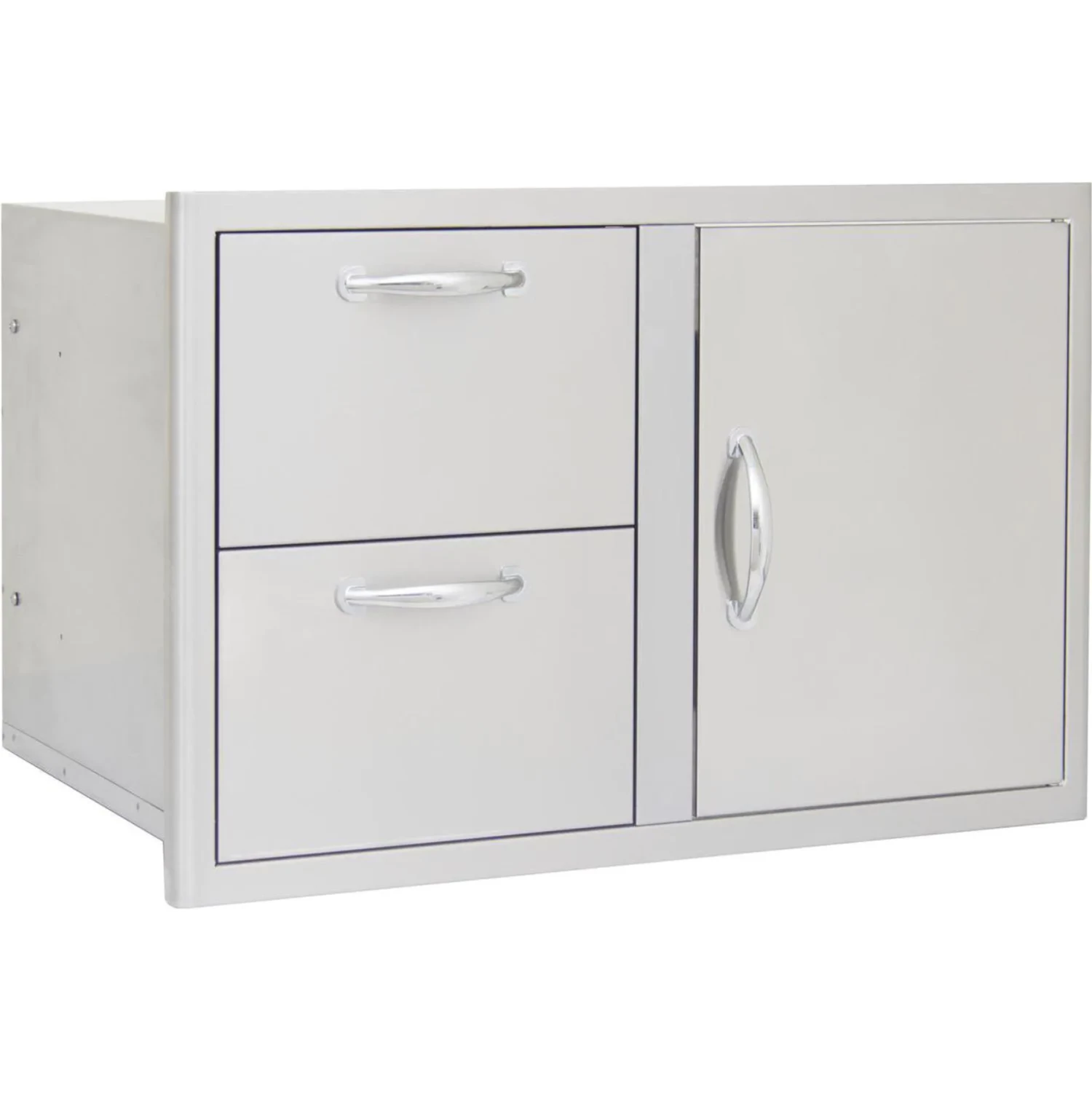 Blaze 32" Access Door & Stainless Steel Double Drawer Combo Door I Drawer Combos 4 Blaze 32" Access Door & Stainless Steel Double Drawer Combo Door I Drawer Combos