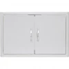 Blaze 32" Stainless Steel Double Access Door With Paper Towel Holder