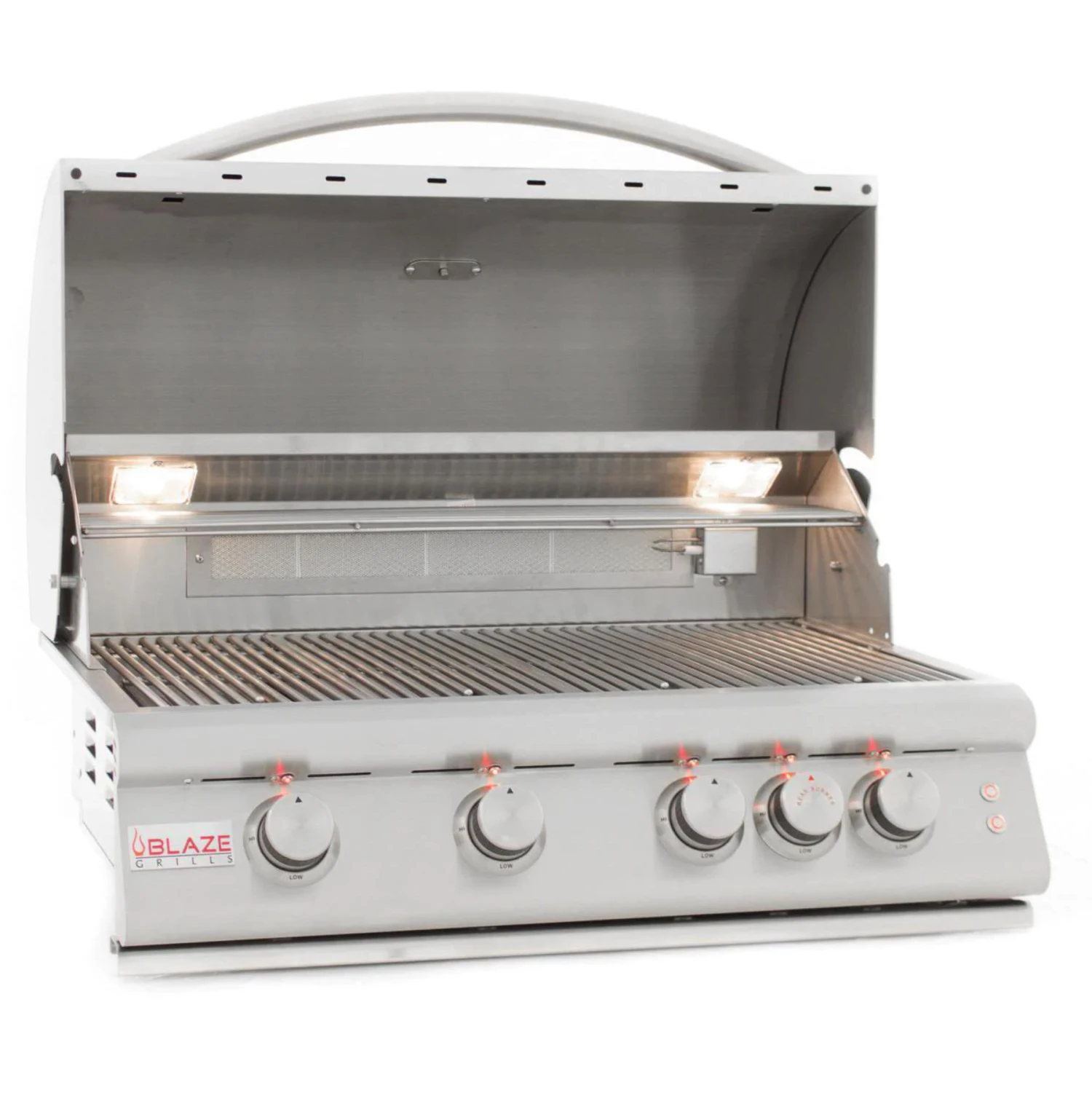 Blaze LTE 32" 4-Burner Built-In Gas Grill With Rear Infrared Burner & Grill Lights Grills I Smokers 4 Blaze LTE 32" 4-Burner Built-In Gas Grill With Rear Infrared Burner & Grill Lights Grills I Smokers