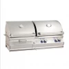 FireMagic Fire Magic Aurora A830I 46" Built-In Natural Gas & Charcoal Combo Grill With Rotisserie And Analog Thermometer