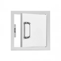 Pacific Coast Manufacturing (PCM) PCM 260 Series 12" Stainless Steel Reversible Single Access Door