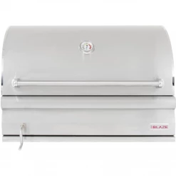 Blaze 32" Built-In Stainless Steel Charcoal Grill With Adjustable Charcoal Tray