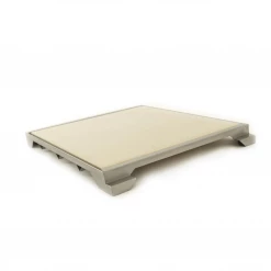 Pizza I Baking Stones Blaze Professional LUX 15" Ceramic Pizza Stone With Stainless Steel Tray