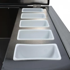 Pacific Coast Manufacturing (PCM) PCM 260 Series 25" Drop-In Ice Bin Cooler With Condiment Holder Ice Storage 11 Pacific Coast Manufacturing (PCM) PCM 260 Series 25
