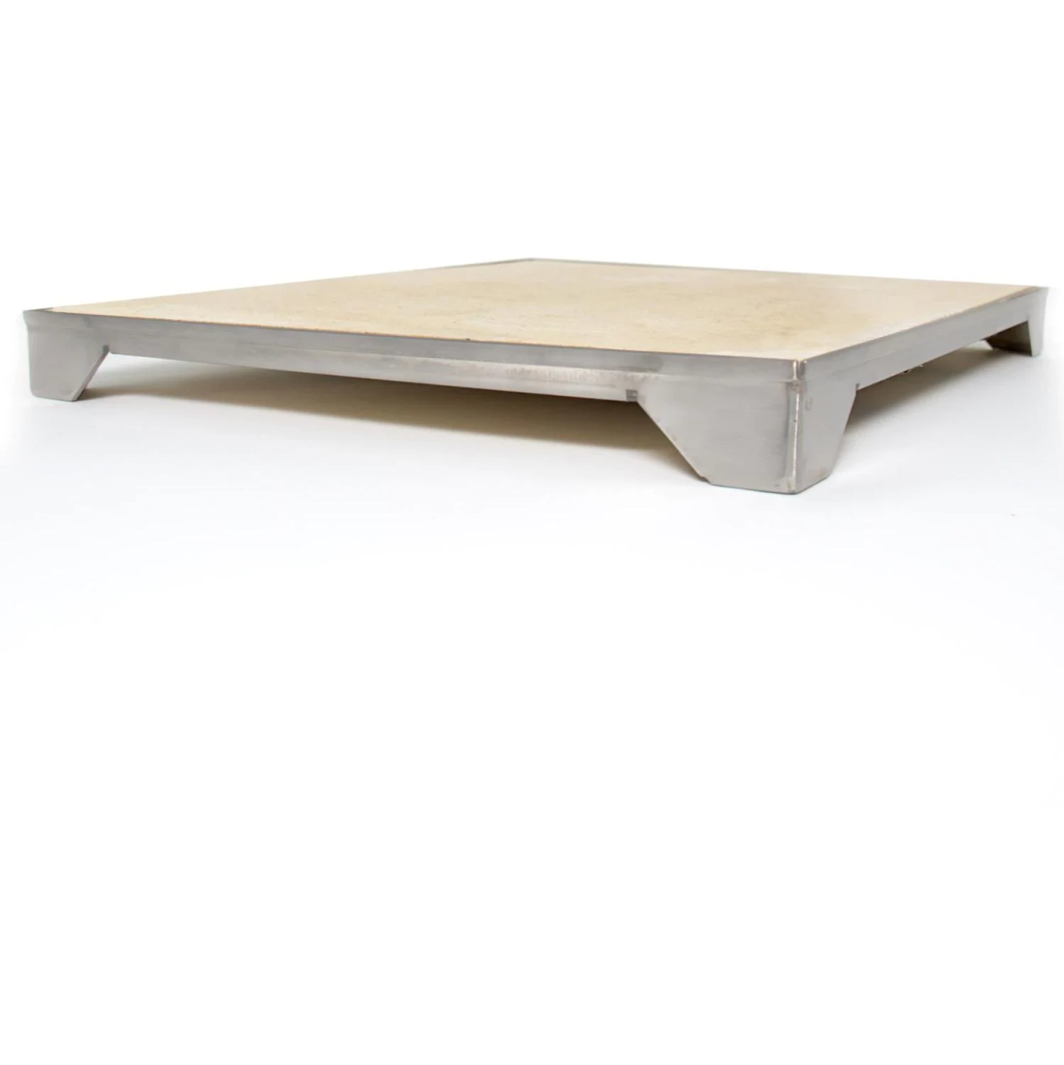 Blaze 14 3/4" Ceramic Pizza Stone With Stainless Steel Tray 4 Blaze 14 3/4" Ceramic Pizza Stone With Stainless Steel Tray