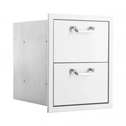 Pacific Coast Manufacturing (PCM) PCM 260 Series 16" Stainless Steel Double Access Drawer Access Doors 6 Pacific Coast Manufacturing (PCM) PCM 260 Series 16
