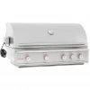 Blaze Professional LUX 44" 4-Burner Built-In Natural Gas Grill With Rear Infrared Burner