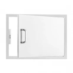 Pacific Coast Manufacturing (PCM) PCM 28-Inch Stainless Steel Horizontal Reversible Single Access Door Access Doors 8 Pacific Coast Manufacturing (PCM) PCM 28-Inch Stainless Steel Horizontal Reversible Single Access Door Access Doors