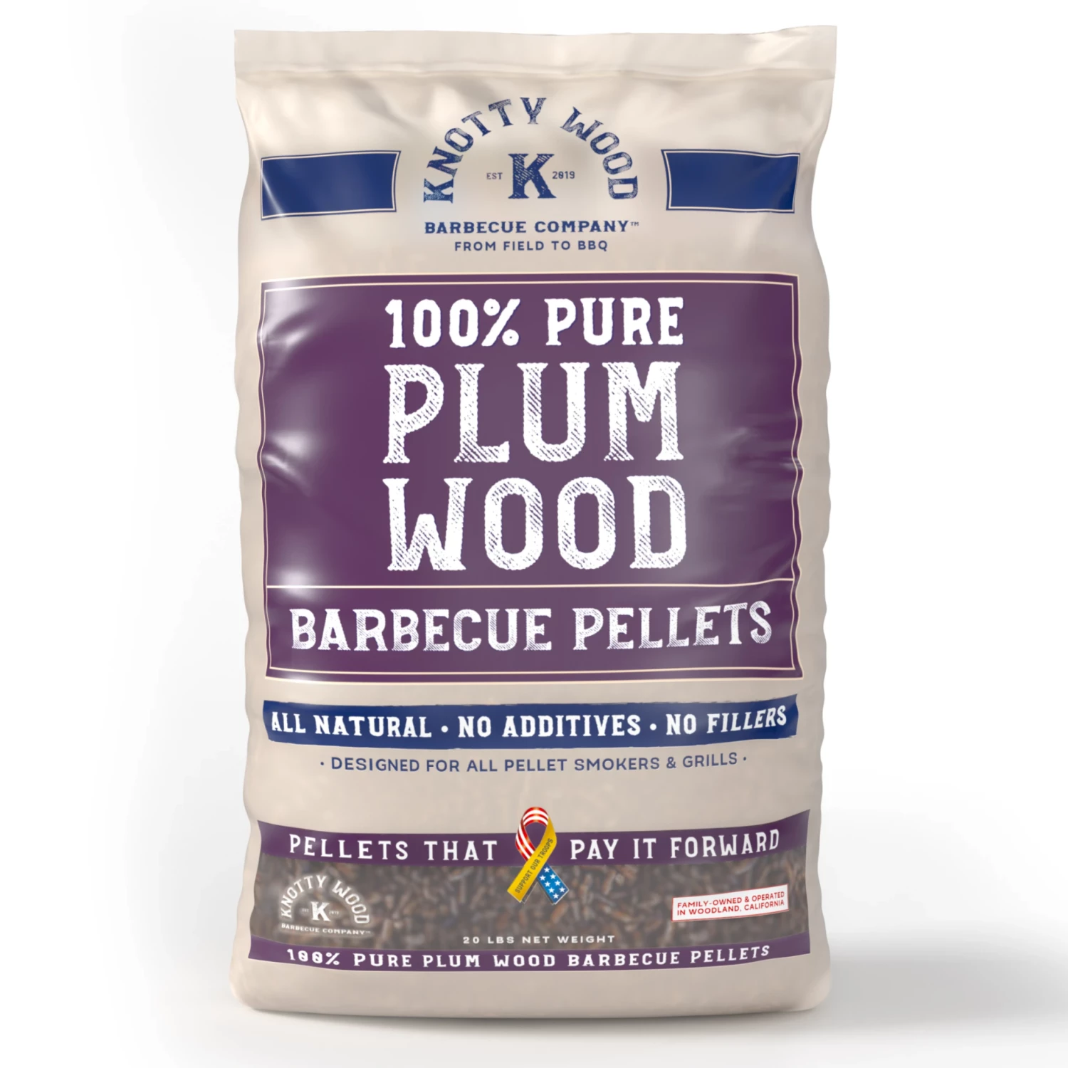 Knotty Wood BBQ Knotty Wood 100% Pure Plum Wood Pellets Fuels 3 Knotty Wood BBQ Knotty Wood 100% Pure Plum Wood Pellets Fuels