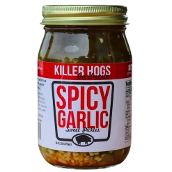 Killer Hogs Spicy Garlic Pickles