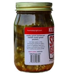 Killer Hogs Spicy Garlic Pickles