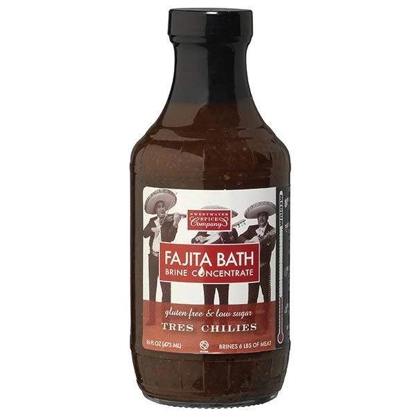 Sweetwater Spice Tres Chilies Fajita Bath Brine Concentrate 3 Sweetwater Spice Tres Chilies Fajita Bath Brine Concentrate