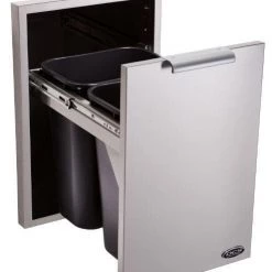 Outdoor Kitchen DCS Trash And Recycle Bin