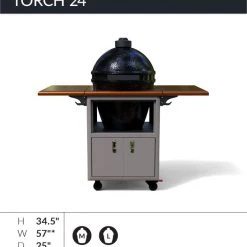 Challenger Designs Torch 24" Torch Cart BBQ Islands