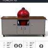 Challenger Designs 76" Torch Cart XL BBQ Islands