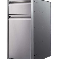 Outdoor Kitchen Memphis Grills 15" Single Access Drawer With Trash Bin And Soft Close